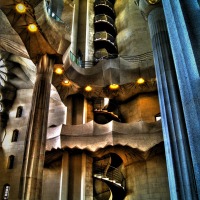Sagrada Familia: staircase to... heaven?
